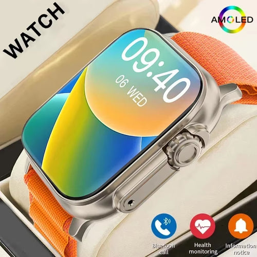 Discover the X10 Ultra Smartwatch: Your Ultimate Fitness Companion with Heart Rate Monitor and Message Alerts for iOS and Android